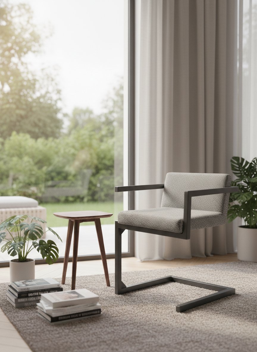 Modern Cantilever Chair