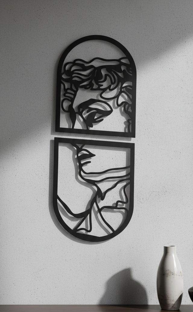 Abstract David Wall Art